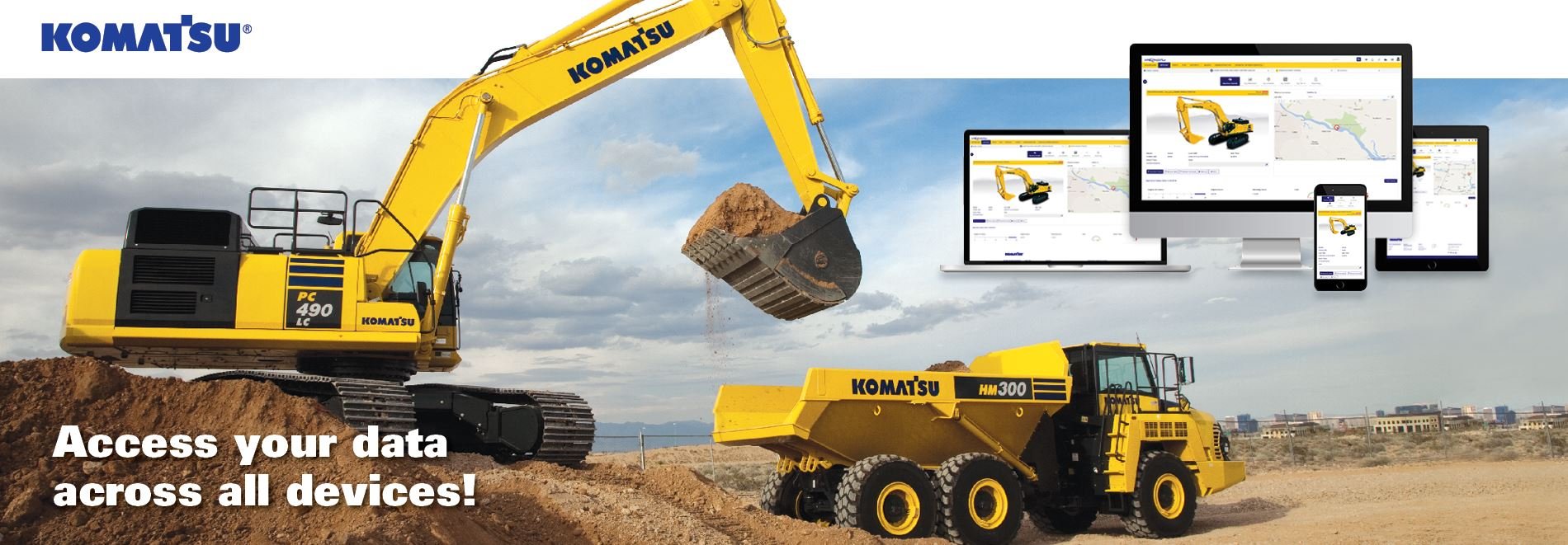 My Komatsu Banner new