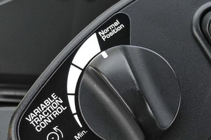 Maintain control in slippery underfoot conditions