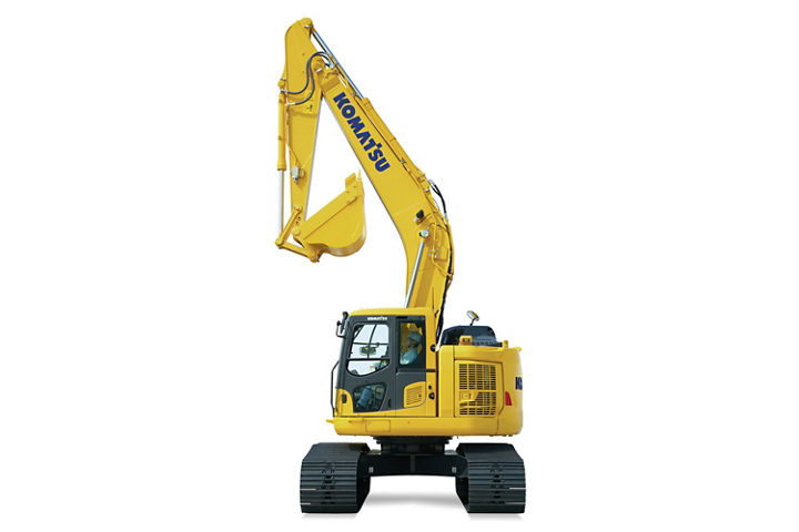 Short implement swing radius