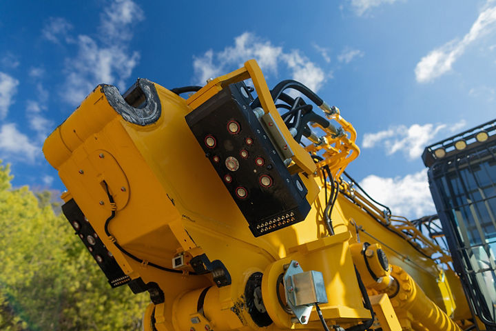 K100 boom swap system