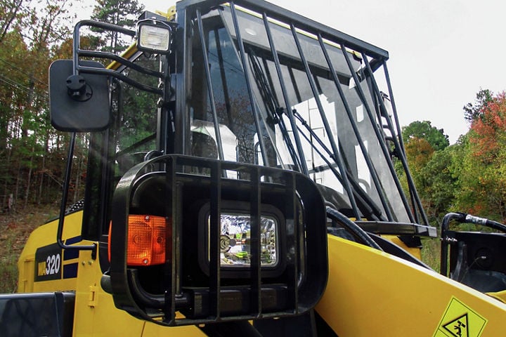 Front window and light guards