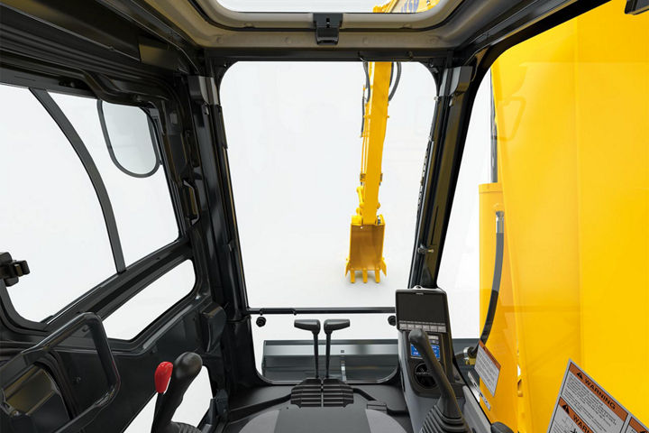 Maximum operator comfort