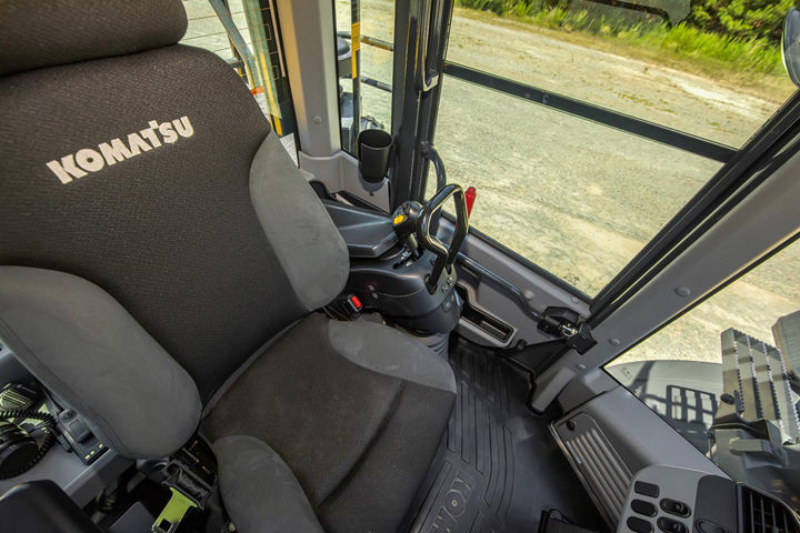 Increased operator comfort