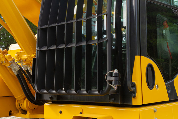 Front, top window guards