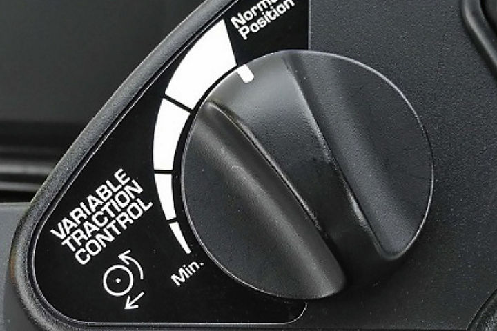 Maintain control in slippery underfoot conditions