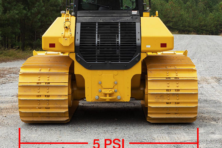 Ready for low ground pressure needs