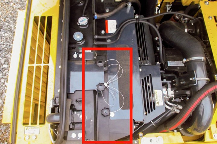 Radiator cleanout access cover