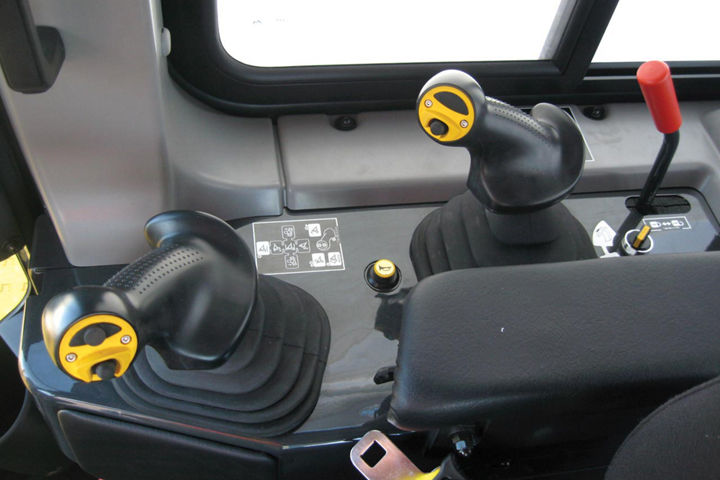 Ergonomic ripper controls